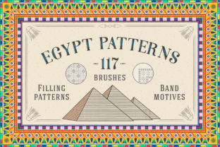 117 Egypt Patterns Brushes Swatches: A Timeless Collection for Creative Projects