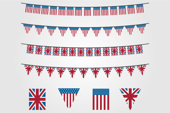 Bunting Flags Decoration Vector Symbol: A Versatile Tool for Creative Expression and Branding