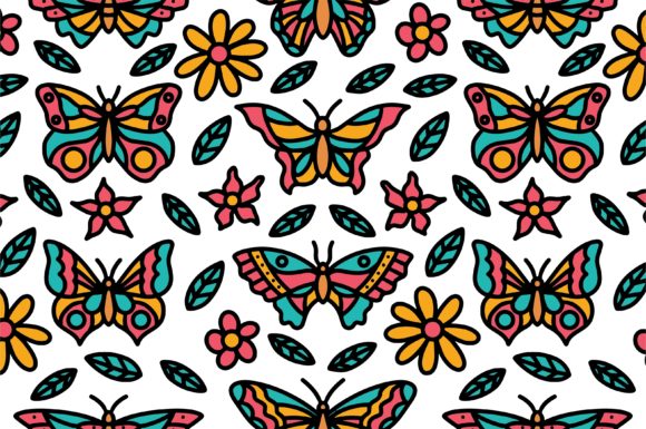 Butterfly Doodle Pattern: A Versatile Design for Creative Expression