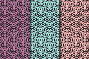 Geometric Hexagon Pattern Black: A Versatile Design Element for Modern Applications