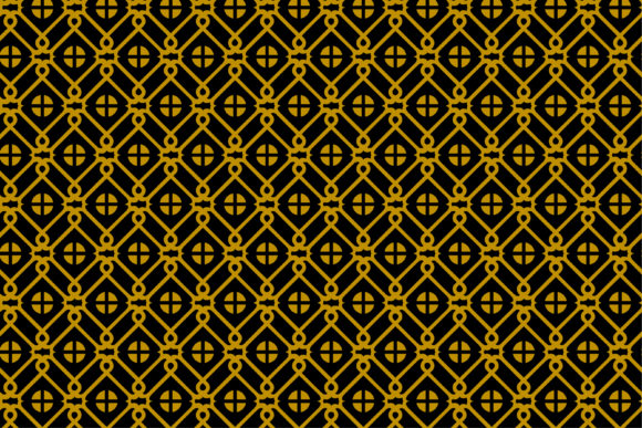 Gold Black Pattern Window Square: A Modern Interpretation of Timeless Design