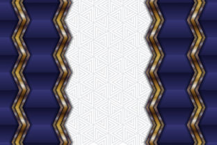 Horizontal Purple Gold Zig Zag Pattern: A Versatile Design Element for Modern Creativity
