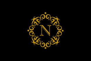 N Letter Emlem Gold: A Symbol of Elegance and Distinction in Modern Design