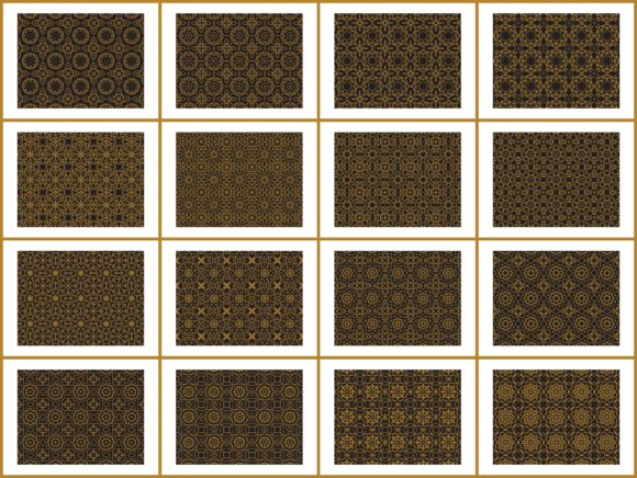 Pattern Gold Bundle 16 Seamless: A Versatile Solution for Modern Design Needs
