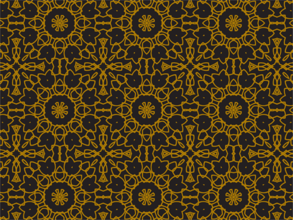 Pattern Gold Flowers: A Timeless Blend of Elegance and Modern Design