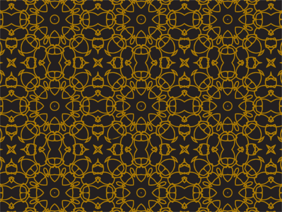 Pattern Gold Irregular Circle Lines: A Modern Twist on Classic Design