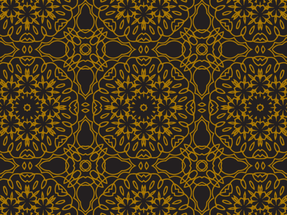 Pattern Gold Line Style Crossing: A Modern Approach to Decorative Design