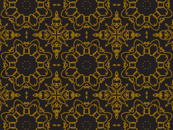 Pattern Gold Ornament Cross: A Timeless Element in Modern Design