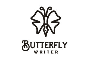 Pen Butterfly Writer Journalist Logo: A Symbol of Creativity and Professionalism