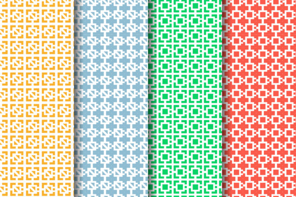 Square Pattern Pastel Color and Vector Seamless Design: A Modern Style Guide