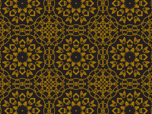 The Timeless Allure of Pattern Gold Blooming Flower Design in Modern Decor and Art