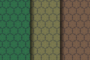 Triangle Hexagon Pattern Flat Dark Color: A Modern Design Element for Creative and Commercial Use